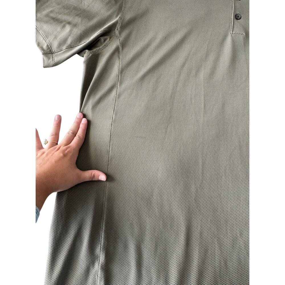 Nike Golf Tour Performance Dri-FIT Polo Shirt Men’s XXL Brown Stretch Athletic - Picture 9 of 11